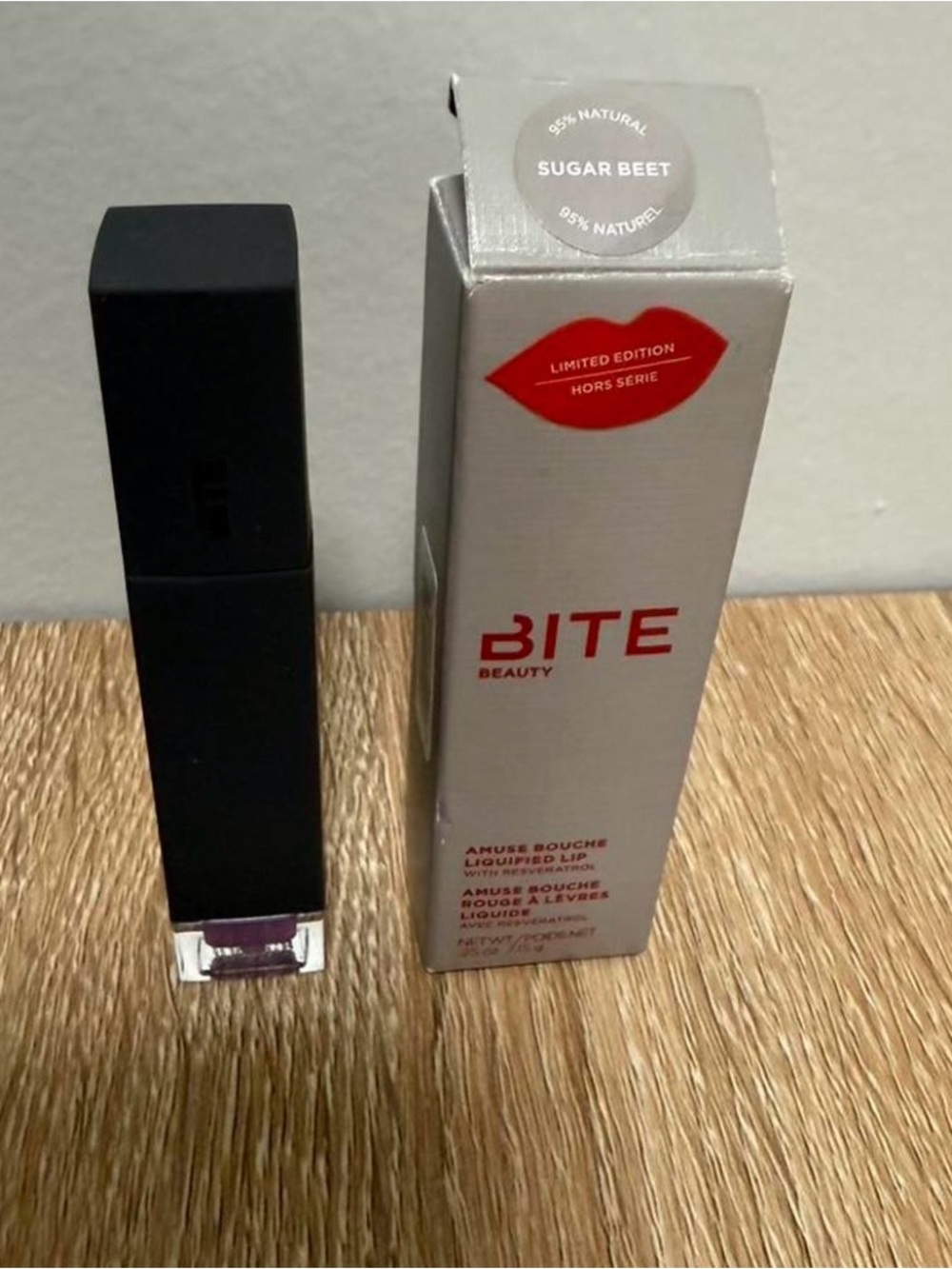Bite Beauty Liquid Lipstick in Sugar Beet - Deep Berry Plum